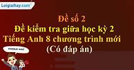 Kiểm Tra Giữa Kì 2 Anh 8