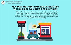 Thuế Tiêu Thụ Đặc Biệt Xe Điện